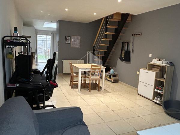 Maison avec jardin, 3 chambres + mezzanine