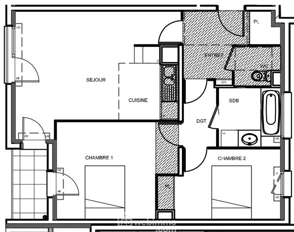 Appartement 62 m² à Sucy-en-Brie 94370