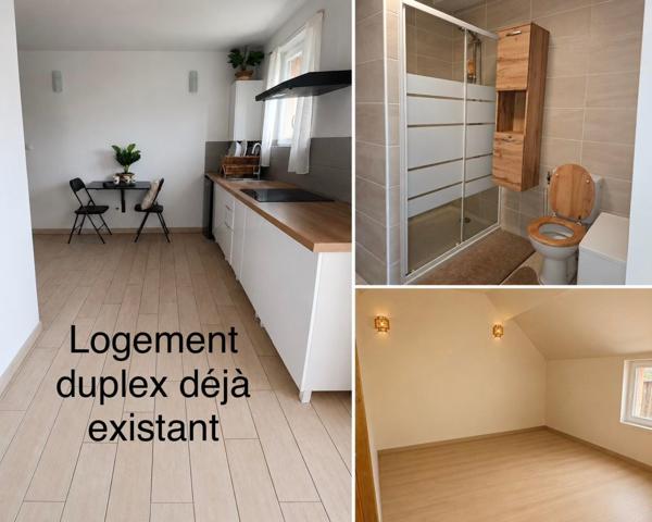 3 logements indépendants possible