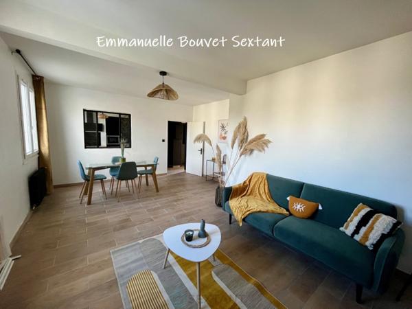BERGERAC, bel appartement T4 de 79 m2 entièrement rénové