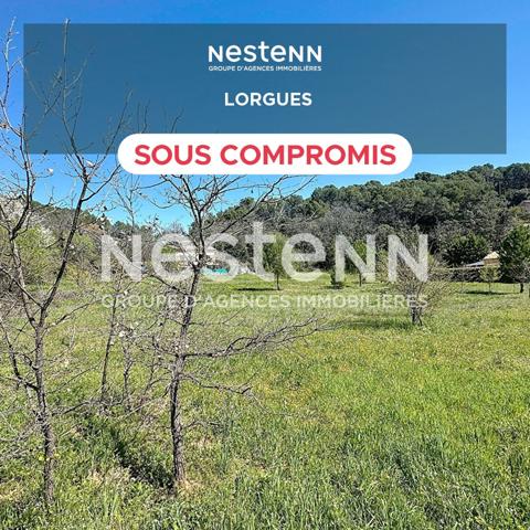 A VENDRE TERRAIN CONSTRUCTIBLE 700 m² LORGUES PROCHE VILLAGE