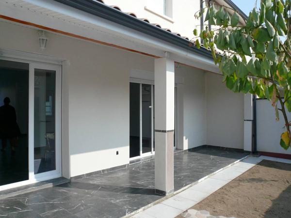 LIBOURNE maison neuve T4 jardin