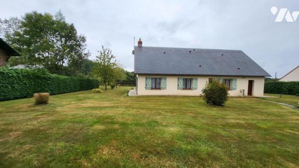 Pavillon de plain-pied sur 2130 m² de terrain plat
