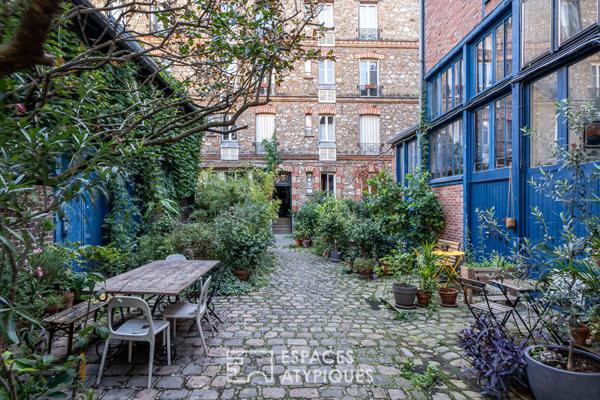 Atelier d’artiste comme une maison