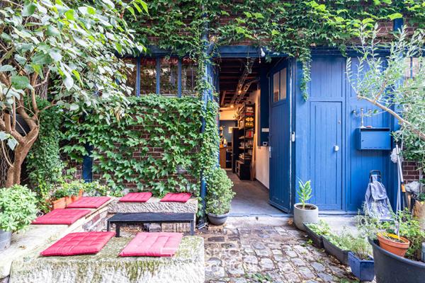 Atelier d’artiste comme une maison