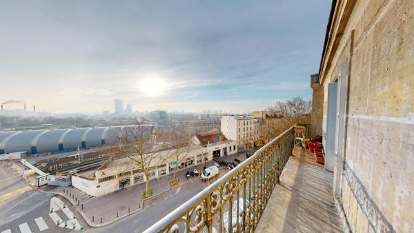 Beau duplex atypique de 4 pièces au 5ème et dernier étage