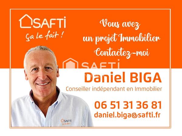 Duplex avec terrasse dégagée de 25 m2