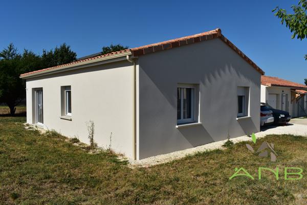 Maison neuve climatisée et de plain pied proche Angoulême