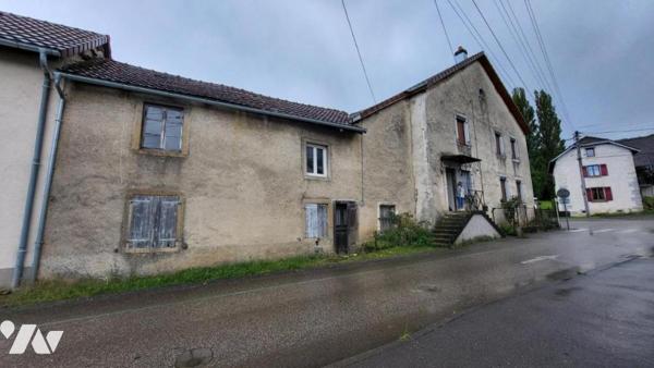 ETOUVANS, ancienne ferme ( 136 m2)six pièces sur 7a 01ca de terrain