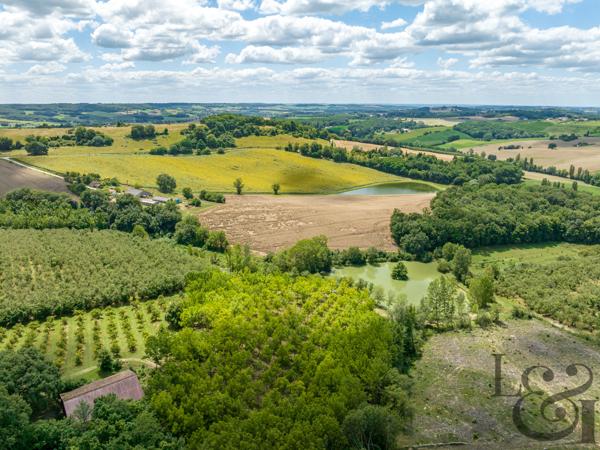 27 hectares de terres agricoles à vendre en LOT-ET-GARONNE (47)