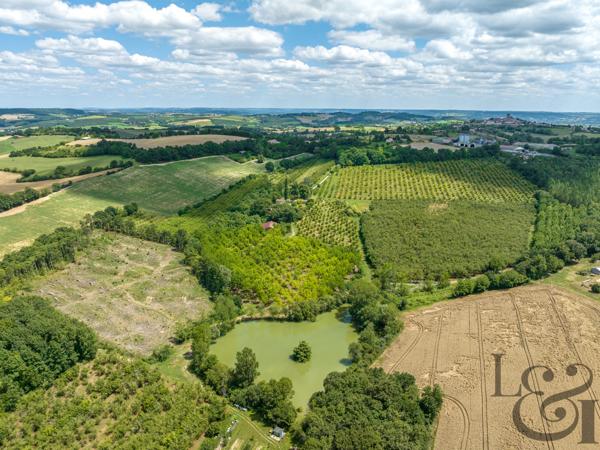 27 hectares de terres agricoles à vendre en LOT-ET-GARONNE (47)
