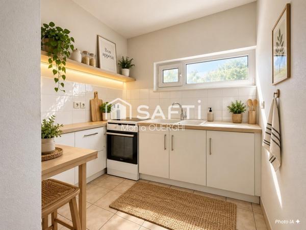 Appart T3 - 60 m² -  terrasse et garage
