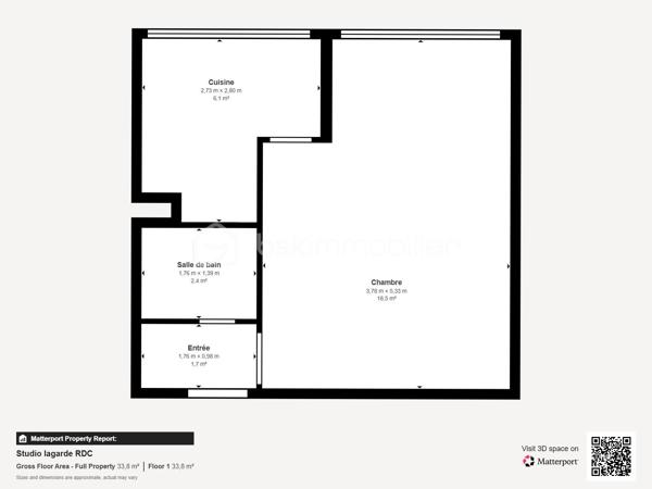 //VISITE VIRTUELLE SUR DEMANDE (meublée et démeublée)\\

Appréciez la liberté de votre propre espace dans ce charmant studio au RDC, de 29 m² situé au cœur de Montargis. Sa vaste pièce principale, lumineuse et agréable, offre un véritable espace de vie à personnaliser selon vos envies. Une cuisine fonctionnelle (rafraîchissement à prévoir), une salle d’eau ainsi qu'une entrée bien agencée viennent parfaire ce plan pensé pour le confort au quotidien.

Que vous soyez primo-accédant, investisseur avisé ou à la recherche d'un pied-à-terre, cet appartement est une véritable opportunité !

La résidence est à quelques minutes de la gare de Montargis, offrant un accès facile aux transports. Un train direct permet de rejoindre Paris en environ une heure.

Les travaux de l’immeuble sont déjà votés, payés et presque terminé, vous n’avez rien à prévoir — posez simplement vos valises.
Un appartement fonctionnel et idéalement situé. À visiter rapidement !

Idéal résidence principale ou investissement.

Taxe foncière 2025 : 688€
—