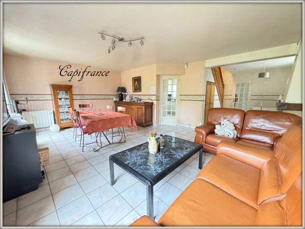 Maison à vendre 6 pièces 100 m² carrez et 120 m² au sol. Grand terrain de 1433 m² !.