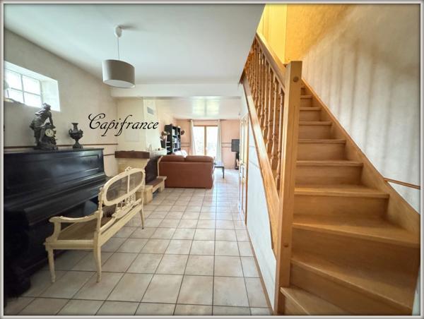 Maison à vendre 6 pièces 100 m² carrez et 120 m² au sol. Grand terrain de 1433 m² !.