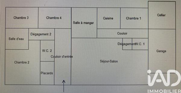 Maison à vendre 6 pièces 129 m² Coëx
