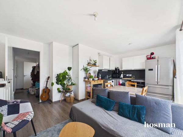 Appartement T2 récent de 41,80m² avec parking et balcon - En face du parc de la Chézine