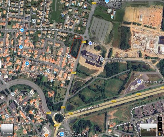 Terrain à OLONNE-SUR-MER, 85340 - 2433m²