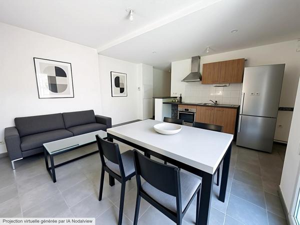 Idéal investisseur – Appartement T2 vendu loué avec stationnements.