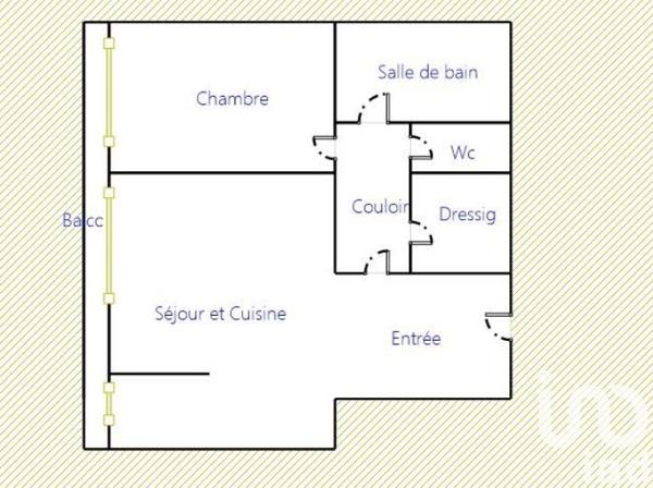 Appartement 2 pièces de 51 m² à Paris (75011)