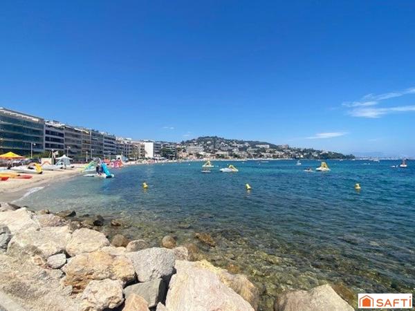 Cannes Palm Beach ravissant appartement T2 rénové à 50 m des plages