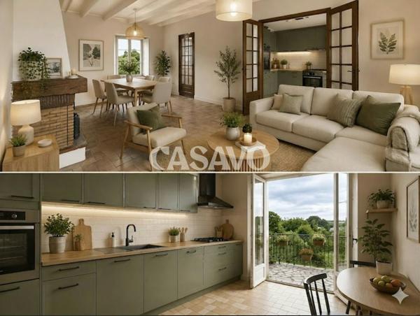 Vente Maison 4 pièces de 80m² - 44610 Indre