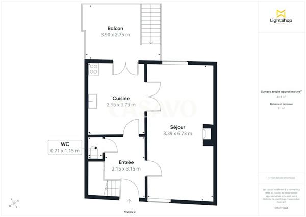 Vente Maison 4 pièces de 80m² - 44610 Indre
