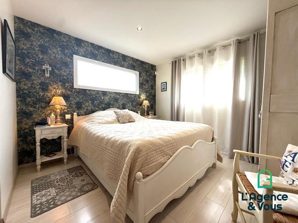 kervignac – maison contemporaine 5 chambres avec piscine, garage et grand jardin