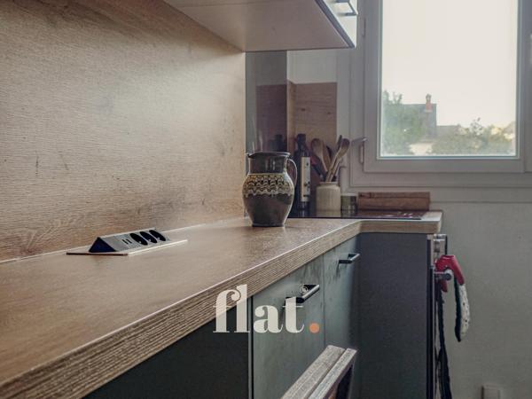 Appartement T4 / T3 - 62 m2 + cave + Jardin commun ( DPE D)