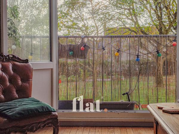 Appartement T4 / T3 - 62 m2 + cave + Jardin commun ( DPE D)