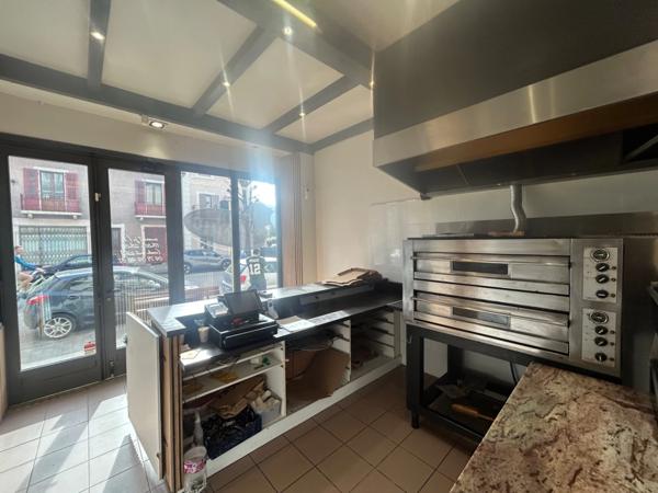 aix les bains fonds de commerce de pizzeria à emporter 50 m2 env