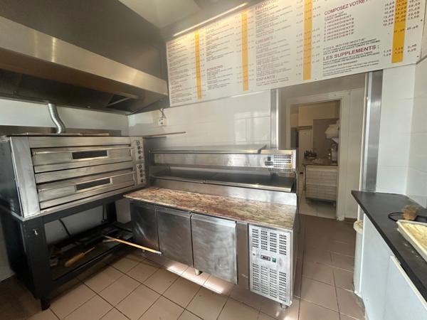 aix les bains fonds de commerce de pizzeria à emporter 50 m2 env