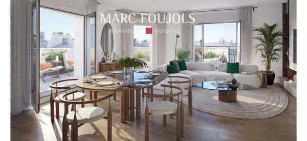 LEVALLOIS – appartement 4 pièces traversant avec balcon, idéalement situé