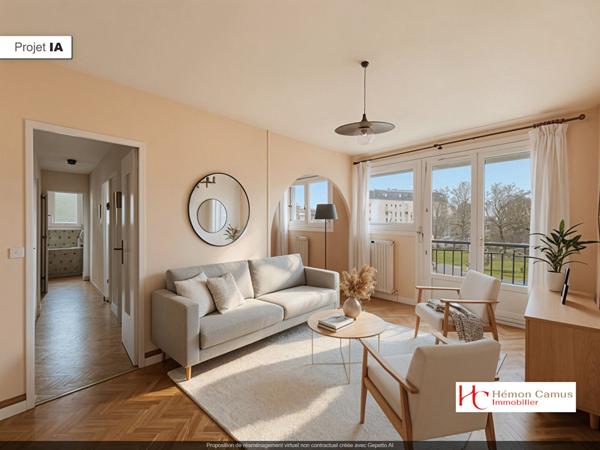 Appartement Nantes - BAS DE CHANTENAY- 4 pièce(s) 66m2-CAVE-STATIONNEMENT-PARC,  
Nantes 44100