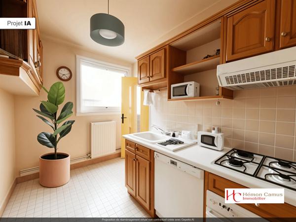 Appartement Nantes - BAS DE CHANTENAY- 4 pièce(s) 66m2-CAVE-STATIONNEMENT-PARC,  
Nantes 44100