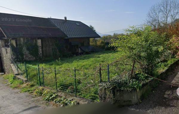 Terrain à bâtir plat de 508 m2 sur la commune de Grésy-sur-Isère