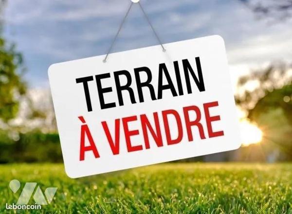 Terrain à bâtir à viabiliser, situé au lieu-dit La Buissonnière, commune de  Beaumont-en-Véron....