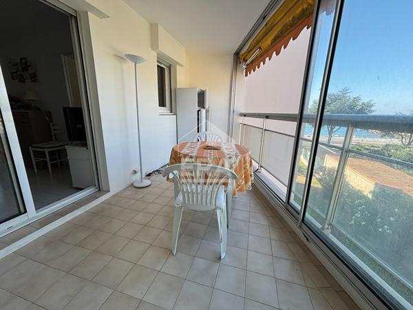 2 PIECES VUE MER CALME TERRASSE ET GARAGE