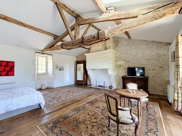 6KM CHATEAUNEUF Maison de caractère avec jardin et dépendances