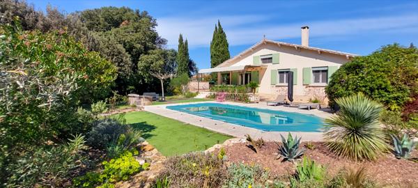 Uzès (30700) A vendre, belle villa à seulement 6 minutes d'Uzès