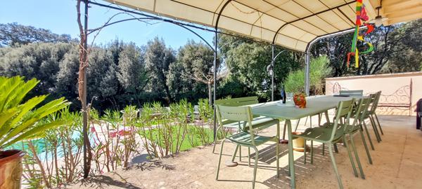 Uzès (30700) A vendre, belle villa à seulement 6 minutes d'Uzès