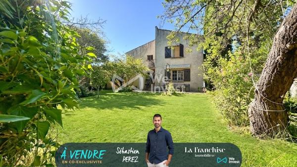 VILLA T6 LATTES CENTRE - FORT POTENTIEL POUR INVESTISSEUR OU PROJET DE RENOVATION