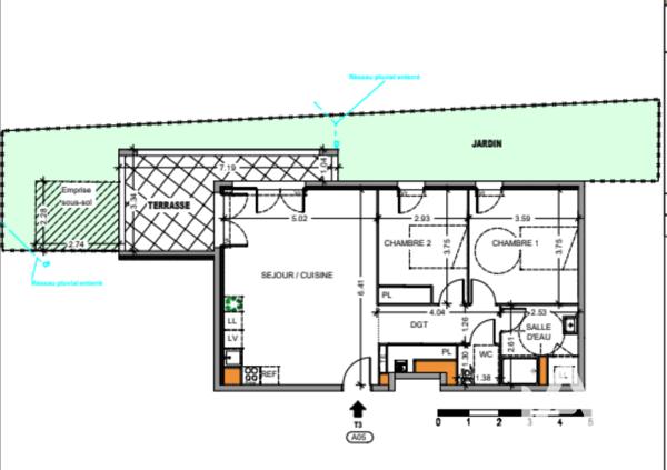 Appartement à vendre 3 pièces 71 m² Pierrefeu-du-Var