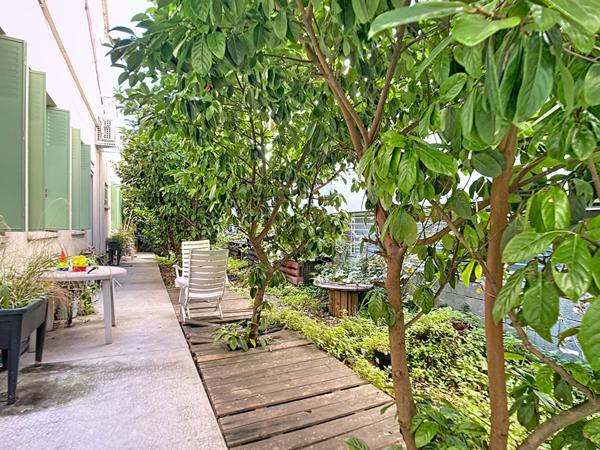 À vendre : Appartement 3 pièces 64 m2 + Jardin 120 m2 à Marseille - Secteur Bon Secours