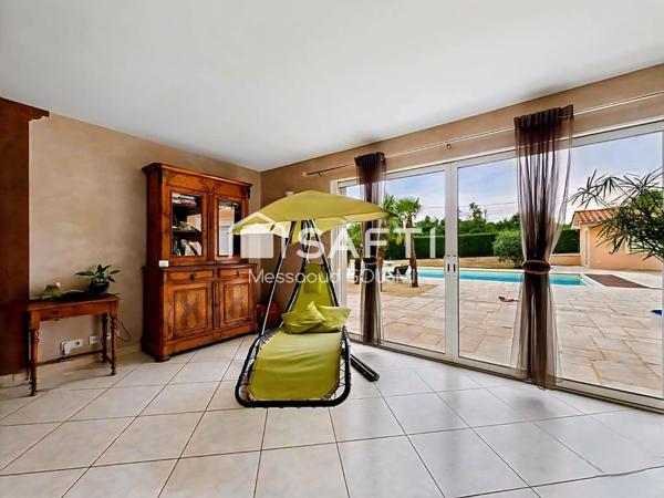 Propriété d’exception avec piscine sur les hauteurs de Loire-sur-Rhône