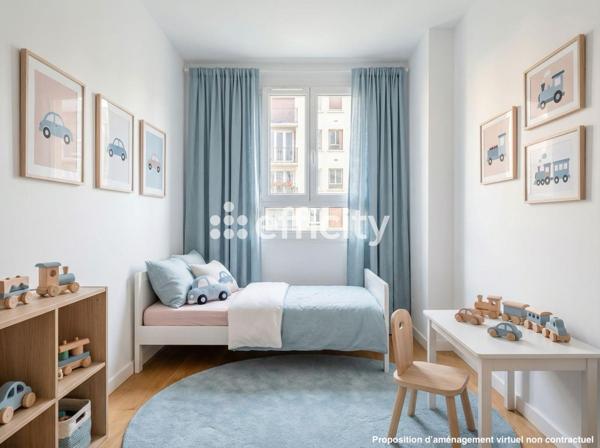 Appartement 3 pièces - 48 m² Exclusivité efficity