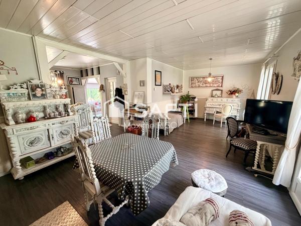 Maison 7 pièces 140m² plain-pied avec garage
