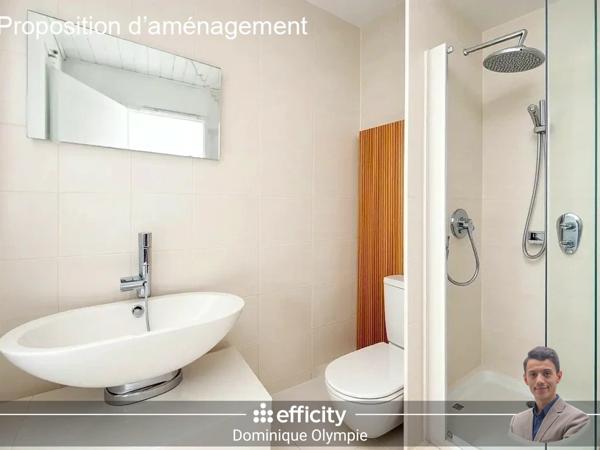 Appartement 1 pièce - 20 m² Exclusivité efficity