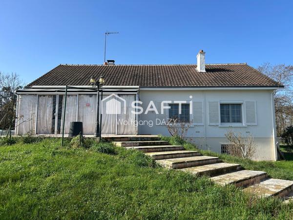 Pavillon sur sous-sol intégral avec fort potentiel