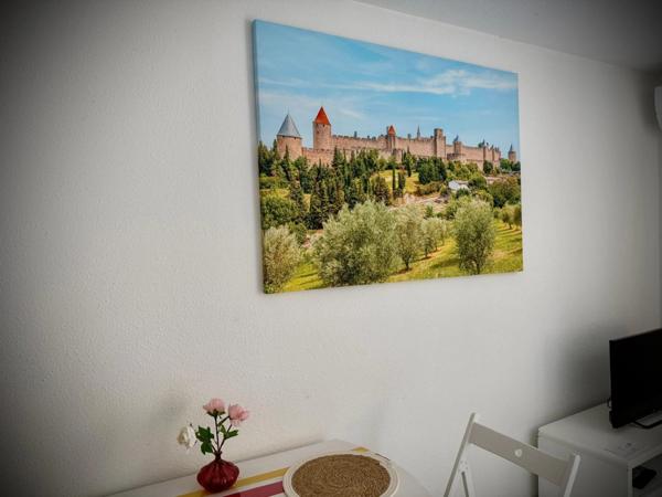 Appartement à vendre 2 pièces CARCASSONNE (11) 46m2 avec balcon place parking résidence piscine